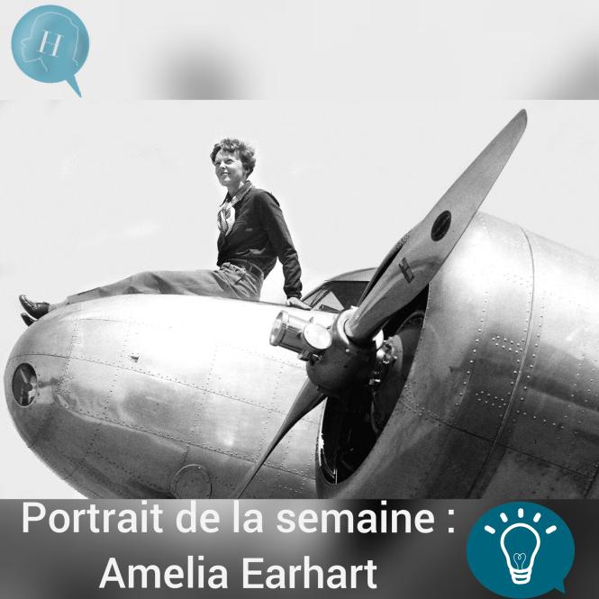 Portrait de la semaine : Amelia Earhart