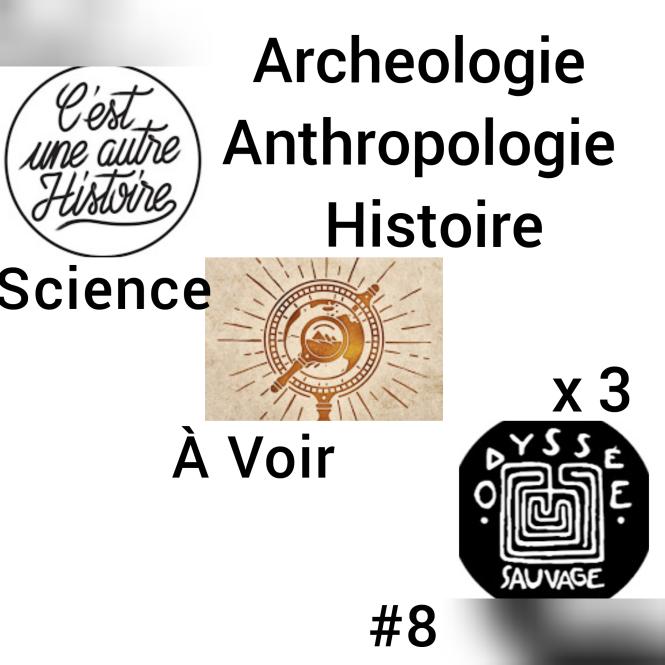 SàV #8 Triple dose d’Histoire, archéologie, anthropologie