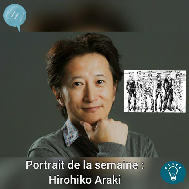 Portrait de la semaine : Hirohiko Araki